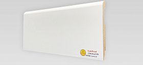 Плинтус МДФ TeckWood 120х16х2150 мм. ТИТАН белый Прямой, 1 м.п.